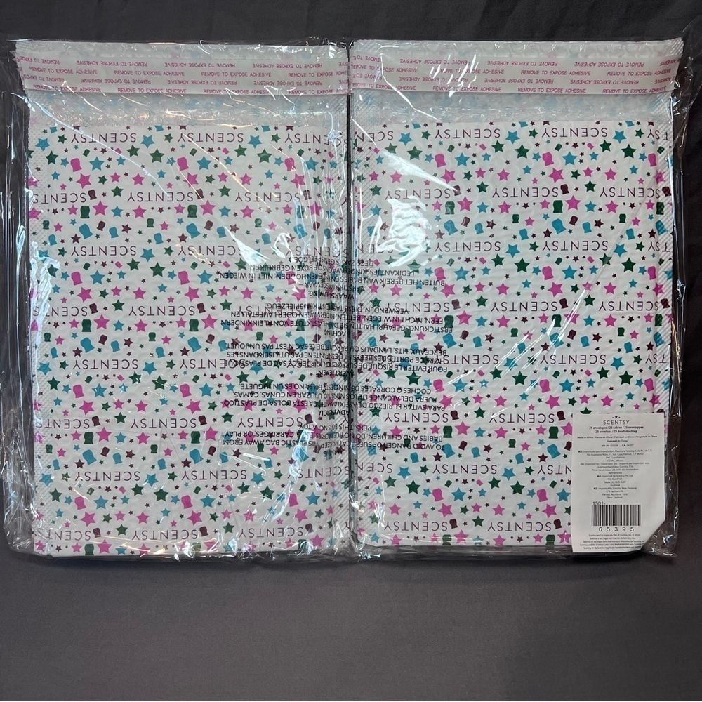 NEW Scentsy Bubble Mailing Envelope Pkg of 25